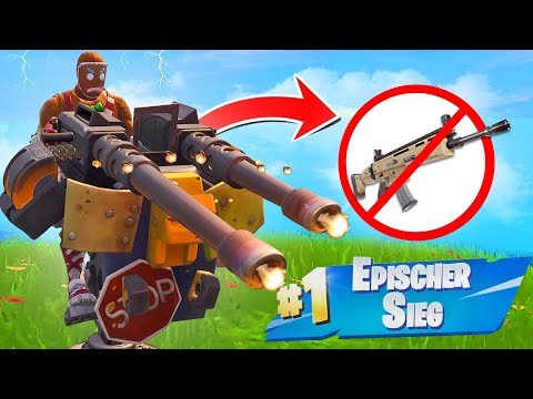WIN... but you can only use turrets! (Fortnite Challenge)