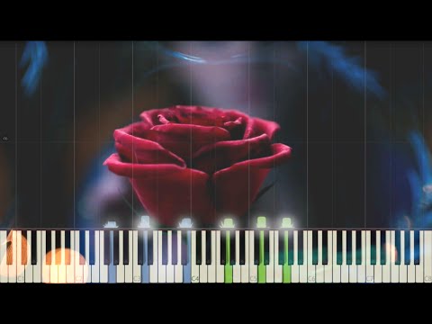Beauty and the Beast Theme Song - Alan Menken piano tutorial