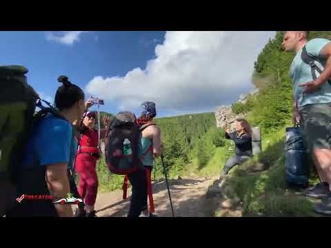 Cel mai scurt traseu către Vârful Toaca prin drumul forestier de la Bicazul Ardelean