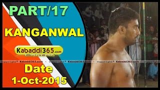 (13) Kanganwal (Sangrur) Kabaddi Tournament 1 Oct 2015