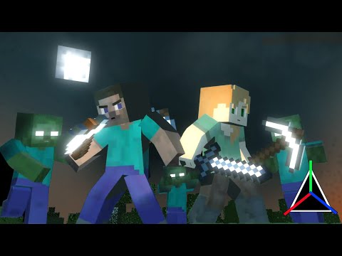 Mind-Blowing Minecraft Animation Movie in Prisma 3D