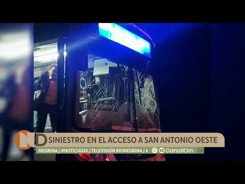 Siniestro en el acceso a San Antonio Oeste: impactó contra un caballo que se encontraba suelto