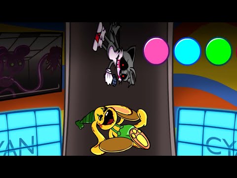 FNF VS Bunzo Bunny  but Bunzo Swaps Tails EXE