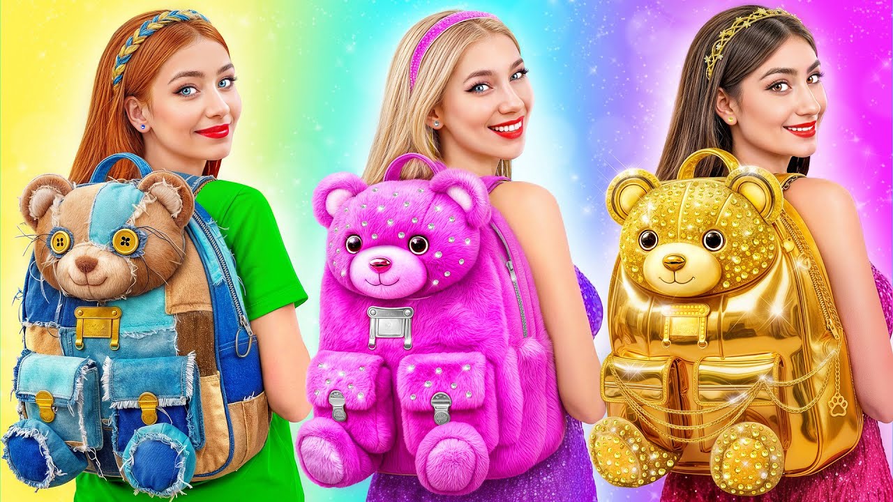 学校のリッチな娘 vs 貧乏な娘 vs ギガリッチな娘 | 面白いシチュエーション Candy DO