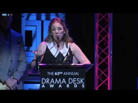 Jessie Mueller wins Best Actress in a Musical for her performance in Carousel