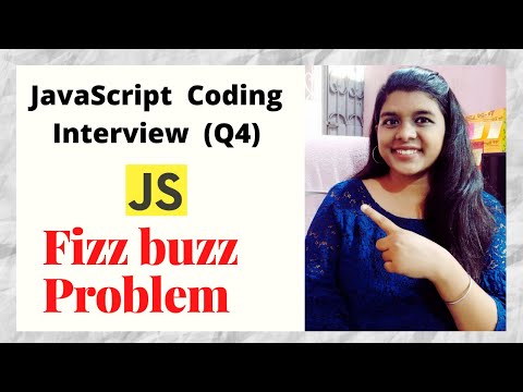 Q4| FizzBuzz Problem Simplified  | JavaScript Coding Interview Questions | Competitive Programming