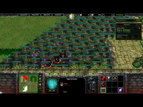 Shango Tower Wars #31 NIGHTELF and MAGE - Warcraft 3