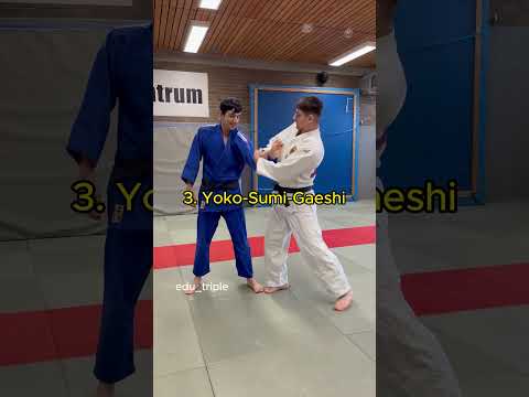 5 SUMI-GAESHI JUDO VARIATIONS #mma #bjj #sambo