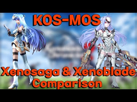 KOS-MOS Xenosaga & Xenoblade 2 Comaprison