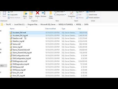 How to copy .mdf and .ldf file in SQL Server
