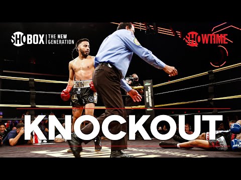 Ramon Cardenas Claims Upset With Vicious 2nd-Round Knockout | SHOBOX: The New Generation