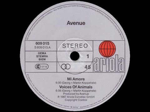 Avenue - Mi Amore [HQSound][SYNTH-POP][1987]