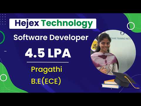 Pragathi — Java Full Stack with Gen AI testimonial at Hejex Technology
