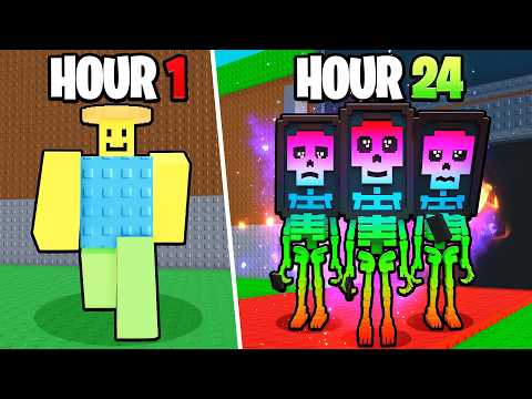 I Spent 24 Hours In Steal A Brainrot