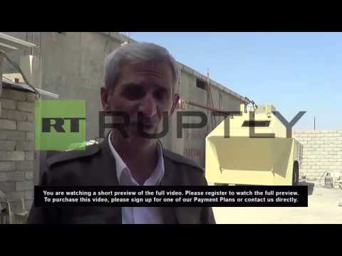 Iraq: Watch Kurdish blacksmith build APC to fight ISIS