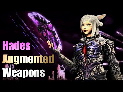 All Glowing Augmented Hades Weapons - Crafted/Buyable
