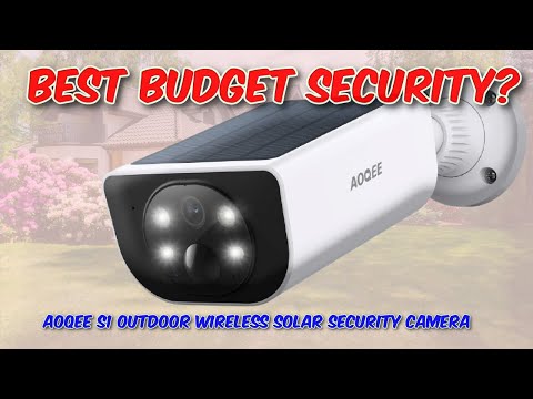 AOQEE S1 Outdoor Wireless Solar Security Camera Review