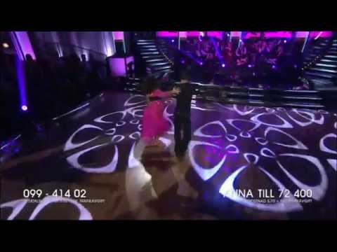 Anna Book och David Watson - samba - Let’s Dance (TV4)