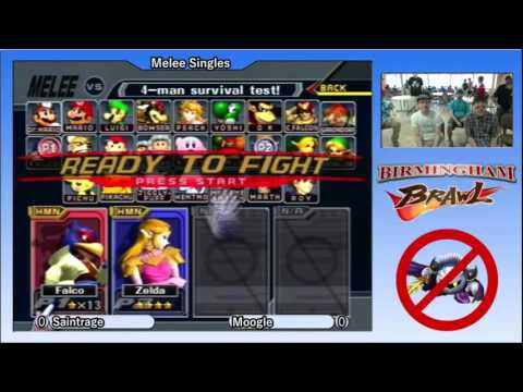 Birmingham Brawl 2 Melee Singles - SaintRage (Falco) vs. Moogle (Sheik)