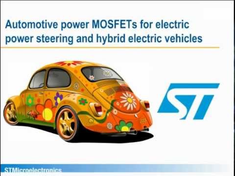 Automotive power MOSFETs for electric power steering and hybrid electric vehicles (ePresentation)
