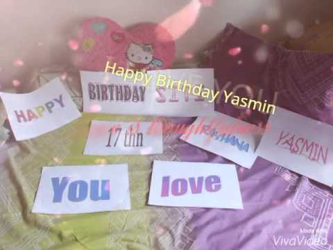 Happy birthday Siti Rayhana Yasmin 17th
