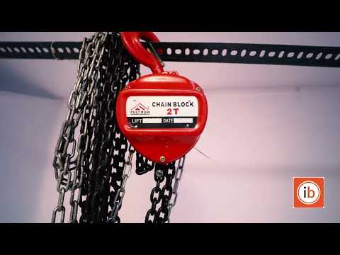 Fulcrum 2 Ton 6 Mtr Chain Pulley Block 2T6M