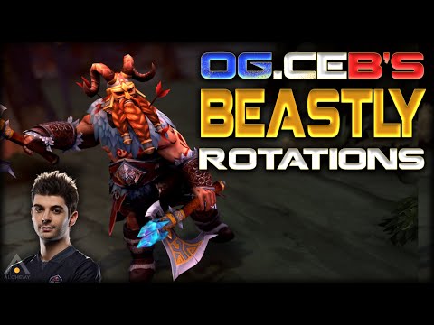 Dota 2: Why & How to Make a Game Winning Rotation (OG.Ceb vs. Dendi)  Pro Dota 2 Guides