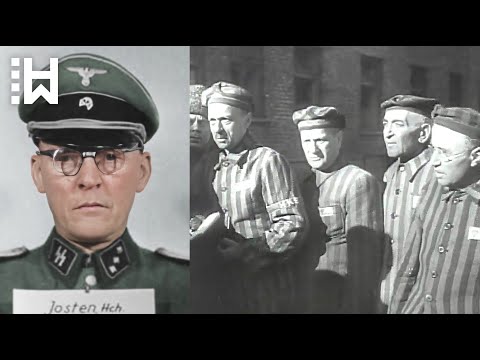 Execution of Auschwitz Guard & Commandant of Boelcke Kaserne Concentration Camp - Heinrich Josten