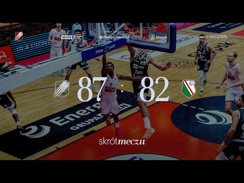 Skrót meczu Energa Czarni Słupsk - Legia Warszawa