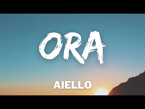 Aiello - ORA (Testo/Lyrics) (Sanremo 2021)