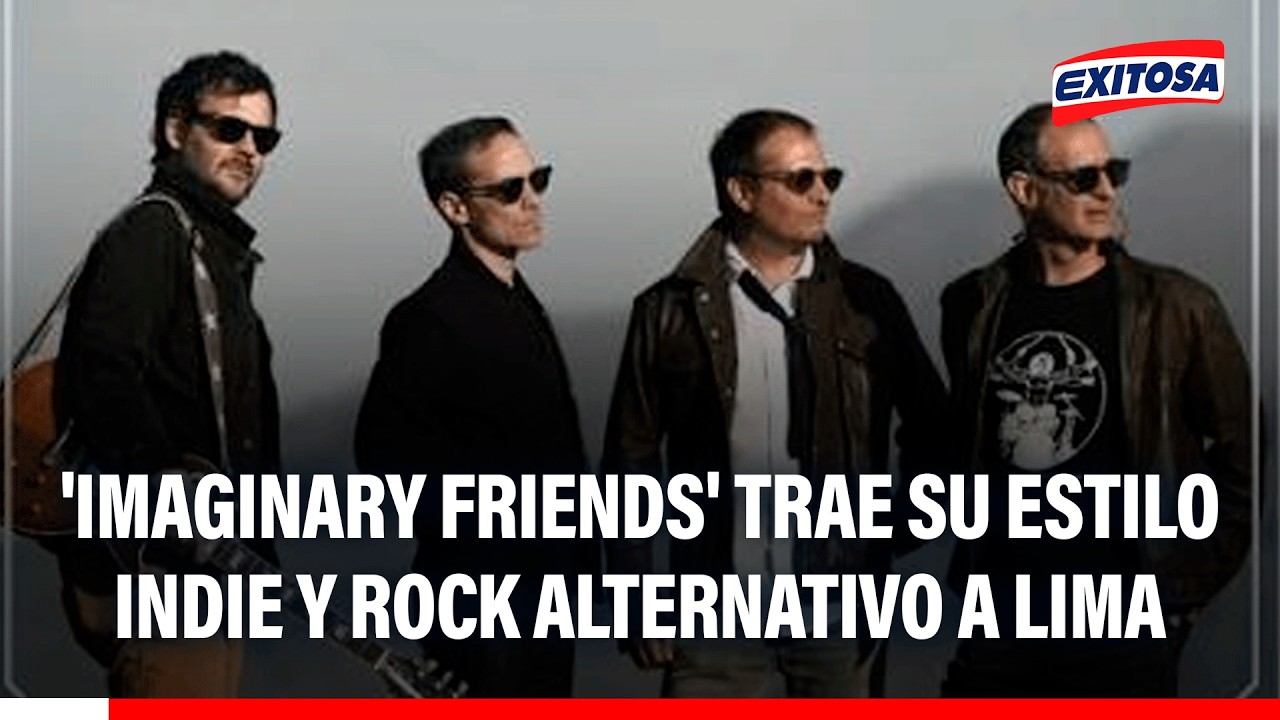 🔴🔵 'Imaginary Friends' trae su estilo indie y rock alternativo a Lima