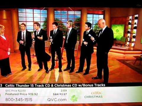Celtic Thunder Performs on QVC Celtic Christmas - Sept. 8, 2010