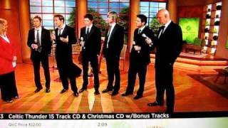 Celtic Thunder Performs on QVC Celtic Christmas - Sept. 8, 2010