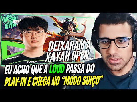 ABSOLUT REAGINDO AO BOOTCAMP WORLDS 2023 (NO TVZAN): "ESSA XAYAH DO LOUD ROUTE É ABSURDA"