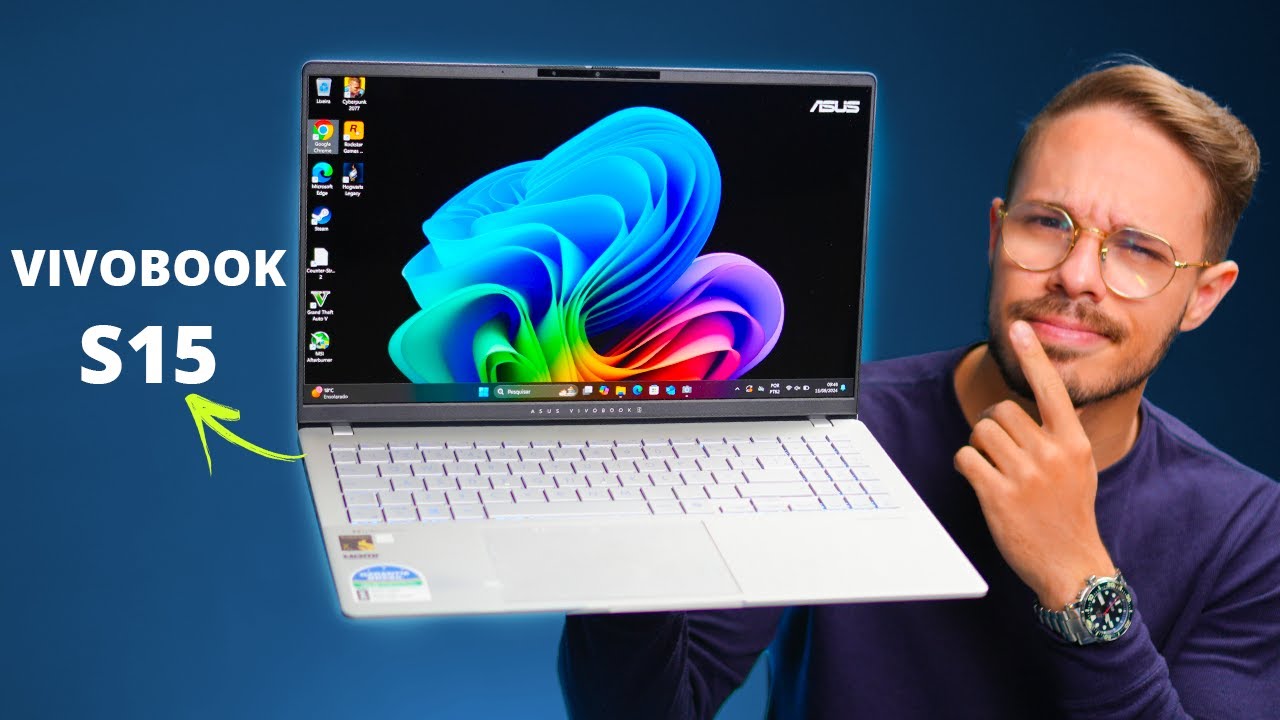 A Revolução dos Notebooks! Novo ASUS VIVOBOOK S15 com Snapdragon X Elite