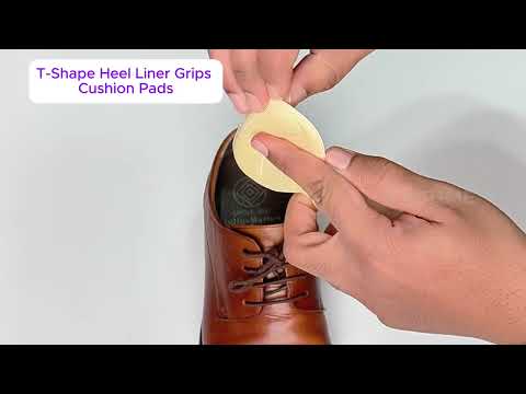 T Shape Heel Liner Grip Pads video thumbnail