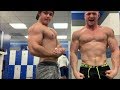 Jamie Tyler Arm Wrestles The Blonde Savage And Flexes Off With Other Muscle Studs