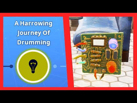 A Harrowing Journey Of Drumming : Gather parts from destroyed jukeboxes in a 52+ zone | Fortnite STW