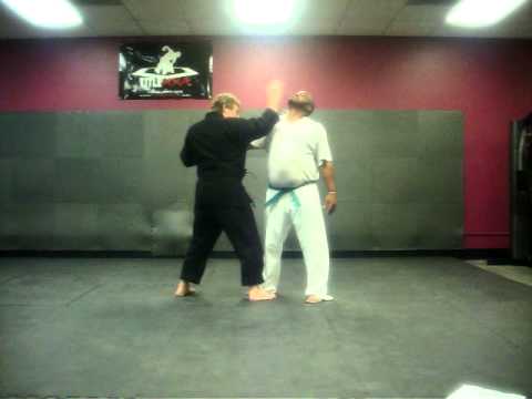 Bob Fitzgerald of Ormond Beach doing Triggered Salute