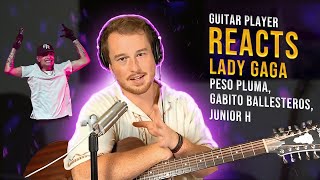 REACTION: LADY GAGA - Peso Pluma, Gabito Ballesteros, Junior H || (Seth Cottengim)