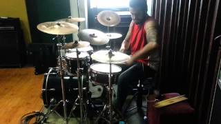 Running Wild - Fall Of Dorkas Drum Cover (Felipe Drum Solo)