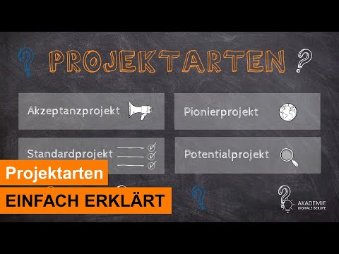 Welche Projektarten gibt es? | Projektmanagement  | Einfach erkärt!