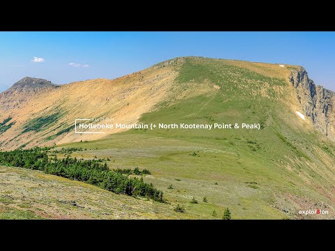 A Bike, Hike 'n Scramble of Hollebeke Mountain, North Kootenay Point & North Kootenay Peak