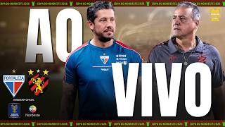 Fortaleza X Sport | AO VIVO | Copa do Nordeste 2026 - Semifinal (Ida)