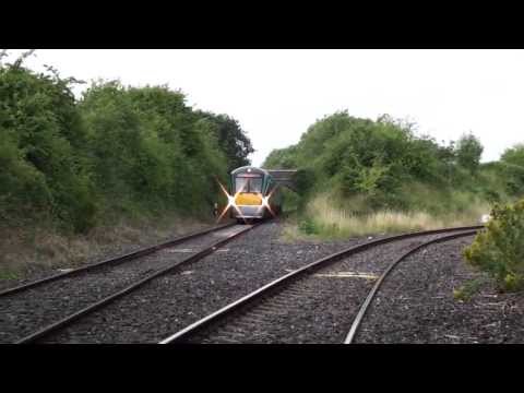 22000 DMUs on Waterford bound service @ Lavistown south junction (2-8-2013)