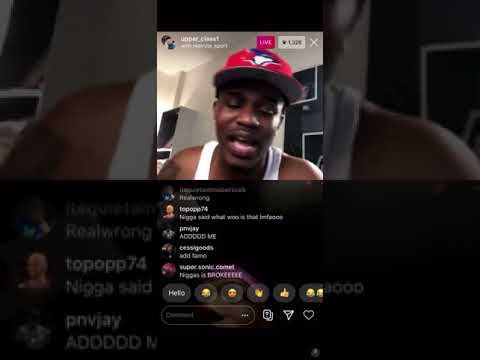 Real Ryte Sport Says He Not From the Floss But  He Is Woo .. On Live With BMG Upper Class