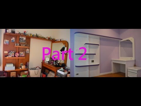 DIY 房間大改造工程 Part 2 Bedroom Makeover project