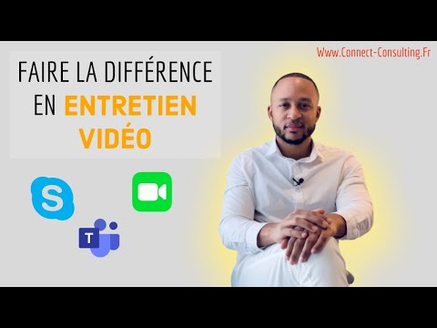 💡Comment préparer et réussir ENTRETIEN D'EMBAUCHE VIDÉO (entretien SKYPE, Teams...)