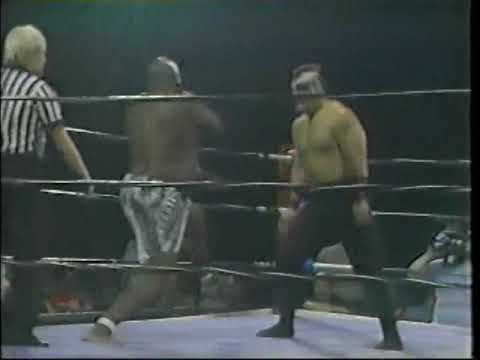 King Konga vs. Kimala/Ronnie Garvin & Superstar promo. WCW/Mid-Atlantic, June 1984.