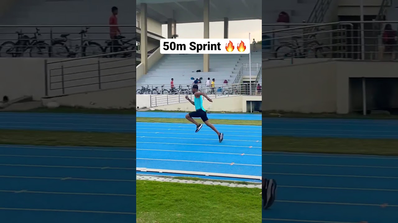50m sprint 🔥🔥🕉️#shorts #youtubeshorts #shortsfeed